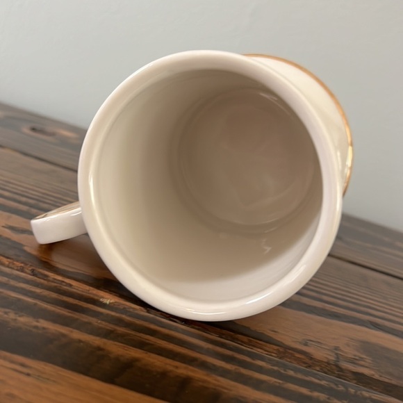 Anthropologie Monogram “T” Gold Stencil Mug - Picture 5 of 6